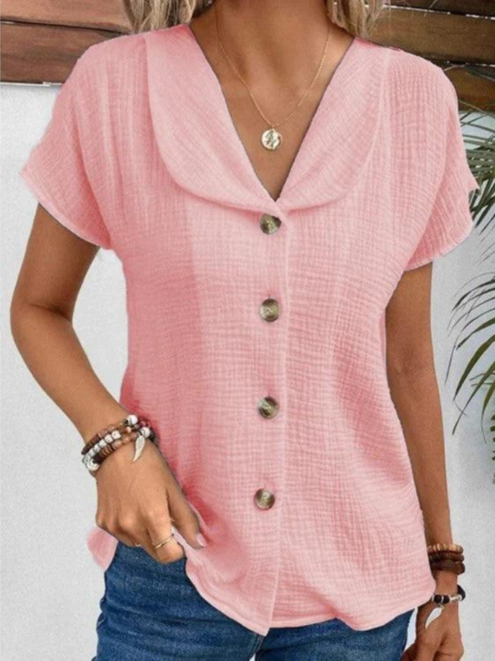 CLARISSA | CLASSIC BUTTON-UP BLOUSE