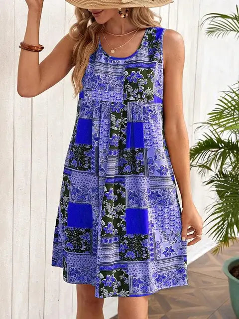 SHAINA | ELEGANT A-LINE DRESS WITH TUMMY COVERAGE