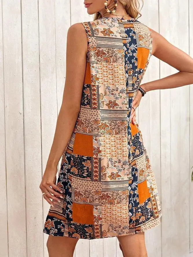 SHAINA | ELEGANT A-LINE DRESS WITH TUMMY COVERAGE