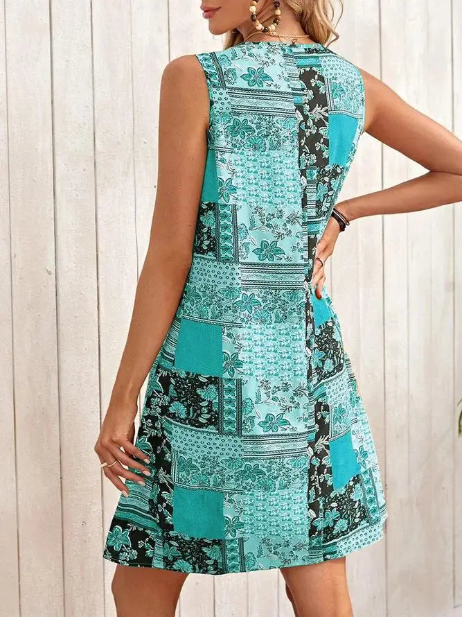 SHAINA | ELEGANT A-LINE DRESS WITH TUMMY COVERAGE